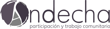 Andecha, participación y trabajo comunitario