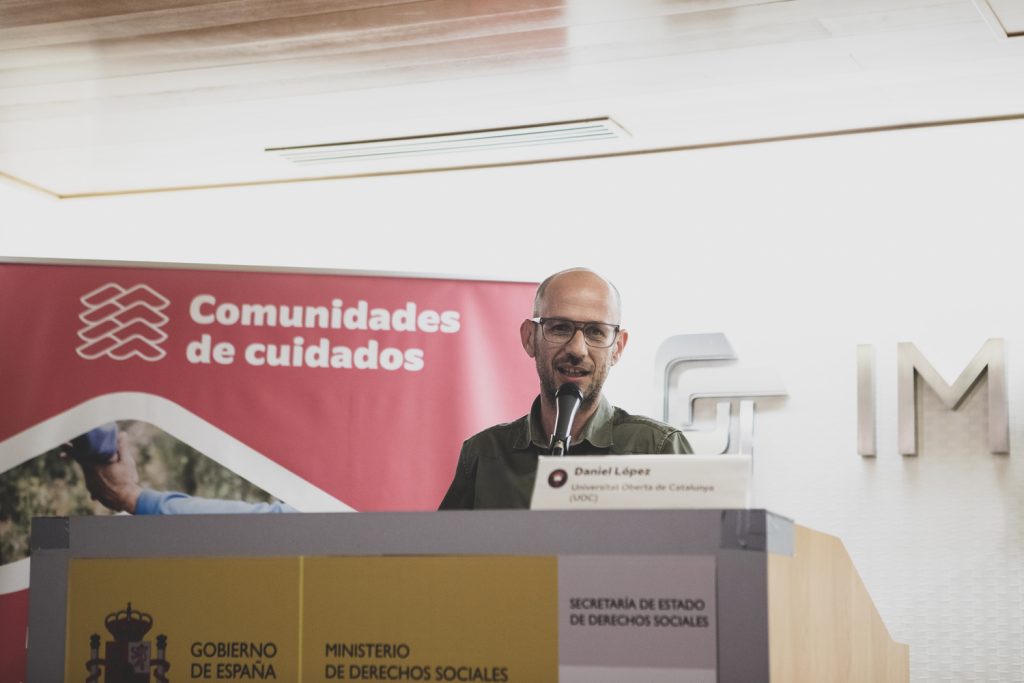 Daniel López, investigador de MOVICOMA y doctor de Psicología Social en la Universidad Oberta de Catalunya.