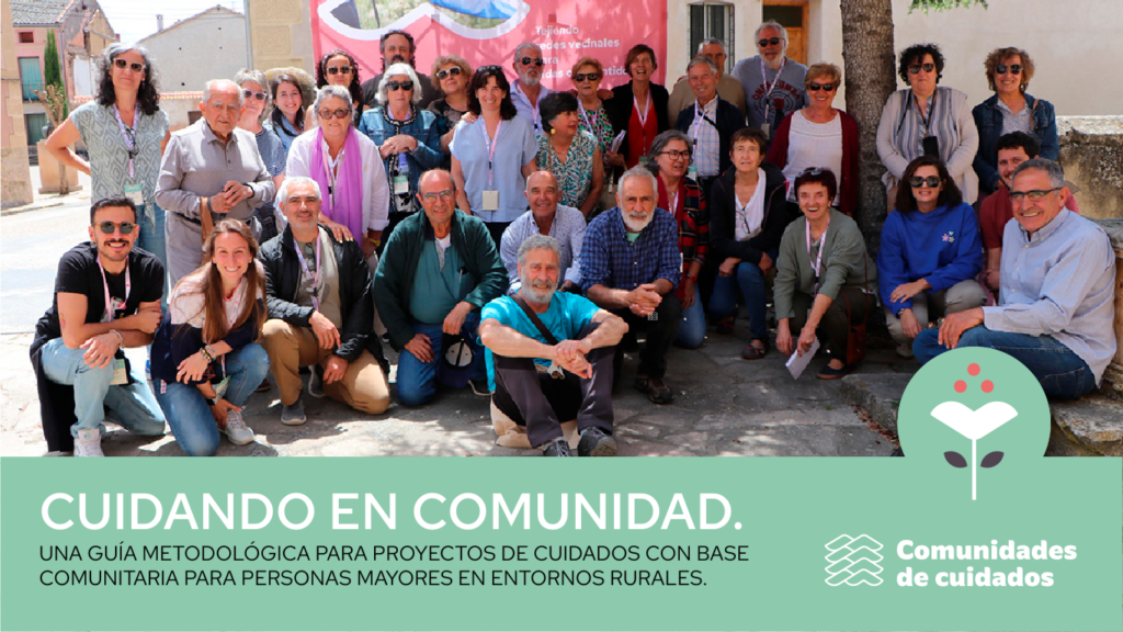 Portada de la guía metodológica de Comunidades de Cuidados en el ámbito rural